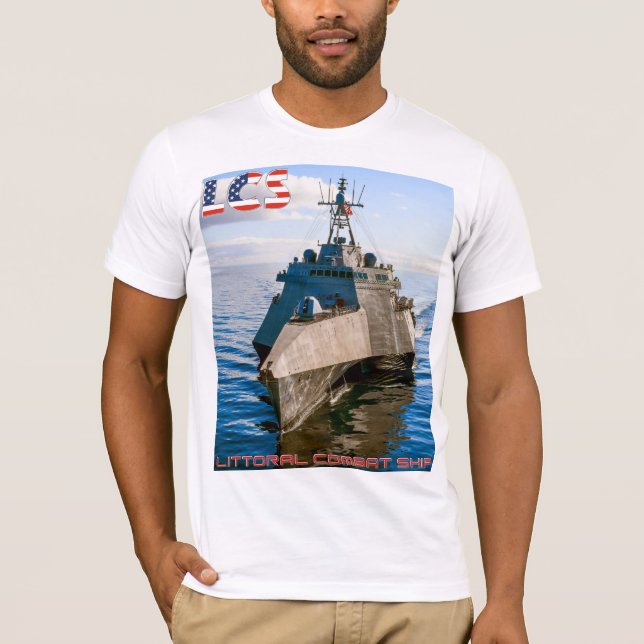 CAMISETA NAU DE COMBATE LITORÂNEO – LCS (Frente)