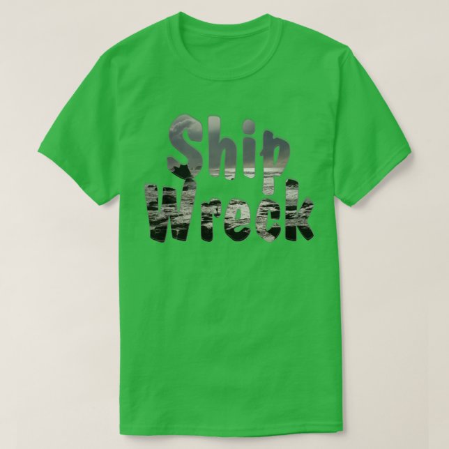 Camiseta Naufrágio (Frente do Design)