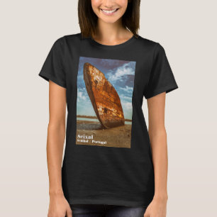 Camiseta Naufrágio enferrujado, aprisionado ou encalhado na