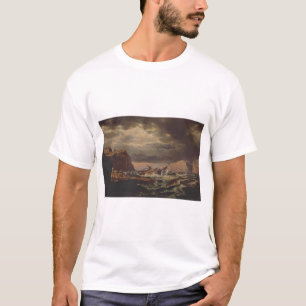 Camiseta Naufrágio na Costa Norueguesa por Johan Dahl