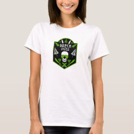 Camiseta naufrágios de mergulho no mar