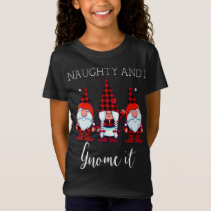 Camiseta Naughe eu ficamos no Natal Três Buffalo Pla