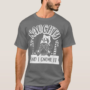 Camiseta Naughe I Gnomo É Natal Gnomo