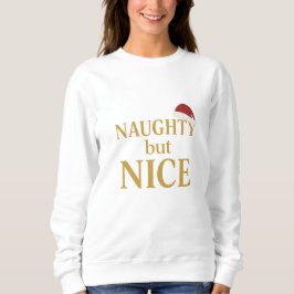 Camiseta Naughty But Nice – Flirty Hoodie