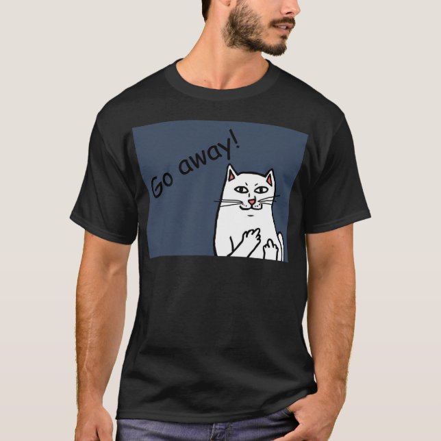 Camiseta Naughty Cat (Frente)