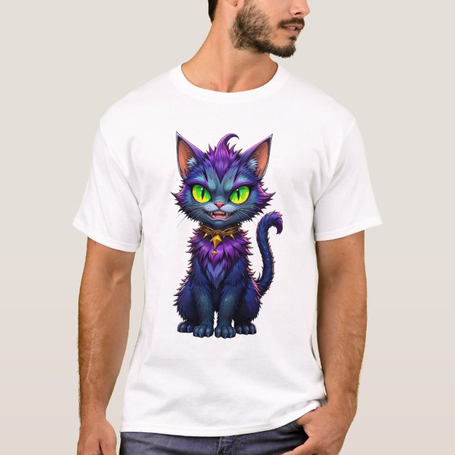 Camiseta Naughty Cat (Frente)