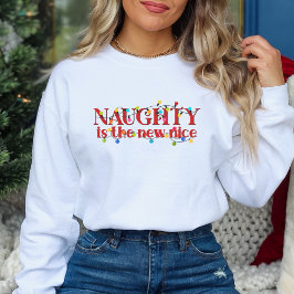 Camiseta Naughty é o novo Natal legal