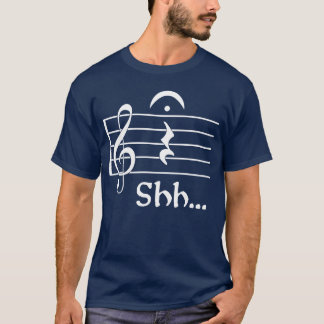 Camiseta Naughty Music Shhh amigo