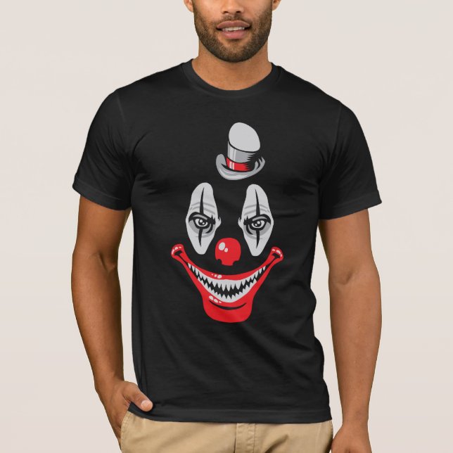 Camiseta Naughty palhaço (Frente)