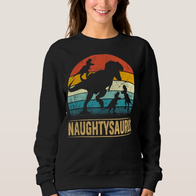Camiseta Naughysaur T Rex Naughtysaurus 3 (Frente)