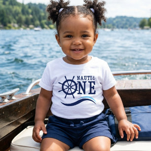 Camiseta Nauti One Náutico Aniversário de 1 ano Capacete de