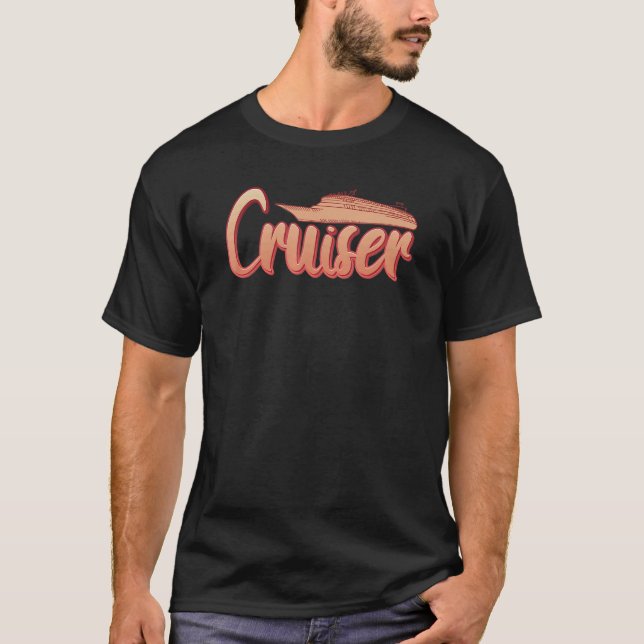 Camiseta Náutica De Âncora Cruzadora (Frente)