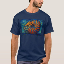 Camiseta Nautilus im van Gogh Stil