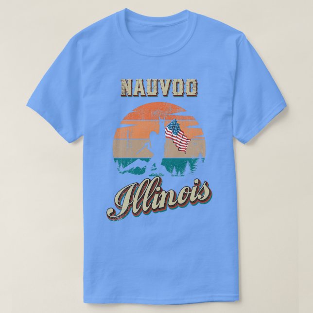 Camiseta Nauvoo Illinois (Frente do Design)