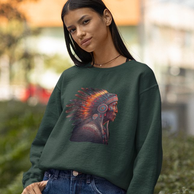 Camiseta Navajo Shaman Sweatshirt (Criador carregado)