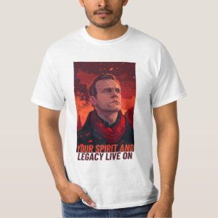 Camiseta Navalny, seu legado e espírito vivem
