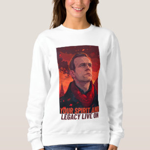 Camiseta Navalny, seu legado e espírito vivem