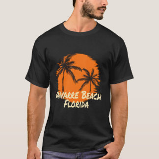 Camiseta Navarre Beach Fl Florida Vacation Souvenir Sun Pal