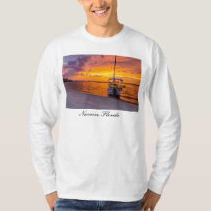 Camiseta Navarre Florida Fire Sunset Long Shirt