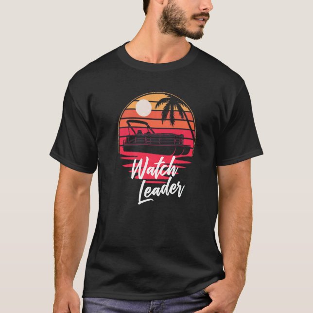 Camiseta Nave de Pontoon Correspondente Navio Classifica Po (Frente)