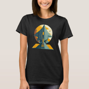 Camiseta Nave Espacial Antiga Espaçonave Retro Ficção Cient