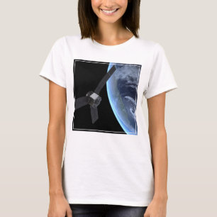 Camiseta Nave Espacial Juno Durante O Voo Da Terra