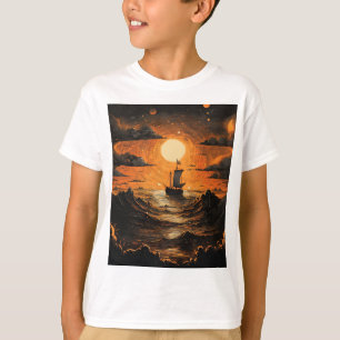 Camiseta Navegação à noite