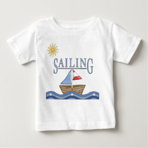 Camiseta Navegação - Barco De Velas Cuta Na Água