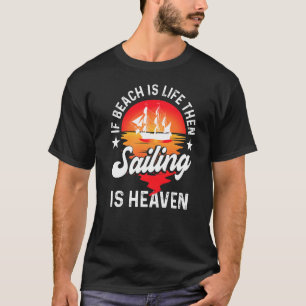 Camiseta Navegação de Barco de Navegação Yacht Barco Cruzei