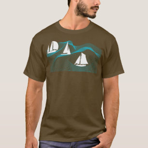 Camiseta Navegação em veleiro Oceano Hobby