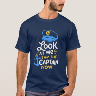 Camiseta Navegação - Eu Sou o Capitão Agora Navegação Capit