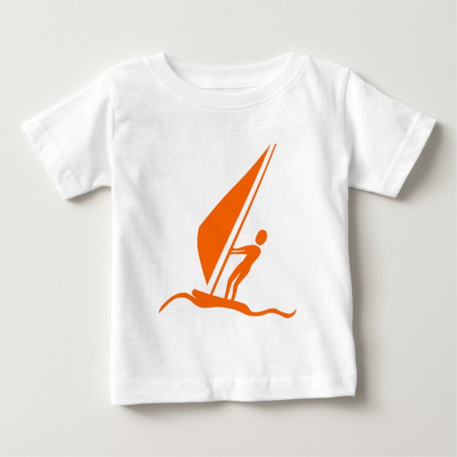 Camiseta Navegação - Laranja (Frente)