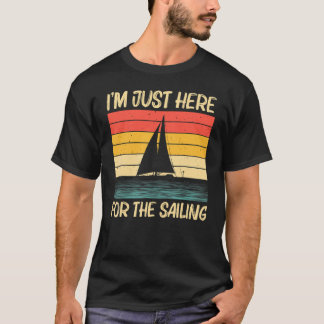 Camiseta Navegação Legal Para Homens Mulheres Barcos Náutic