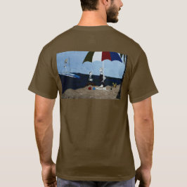 Camiseta Navegação no pátio de ossos em doho