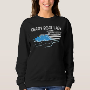 Camiseta Navegação Para Mulheres Mãe Capitã do Barco Barque