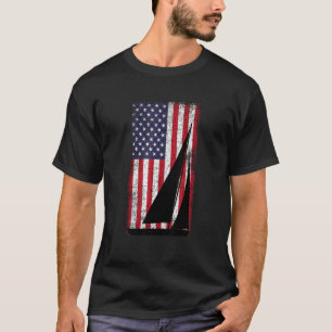 Camiseta Navegação por Bandeira Americana Incomodada