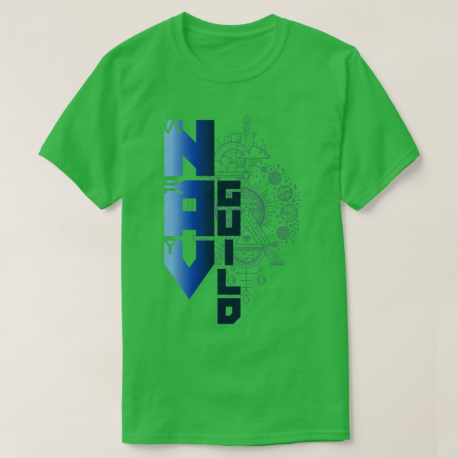 Camiseta Navegação por Guilda (Frente do Design)