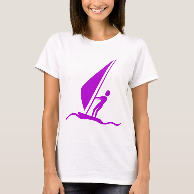 Camiseta Navegação - Roxo (Frente)