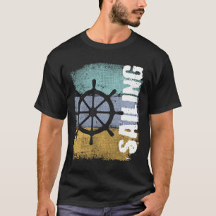 Camiseta Navegação Vintage - Letra-vela