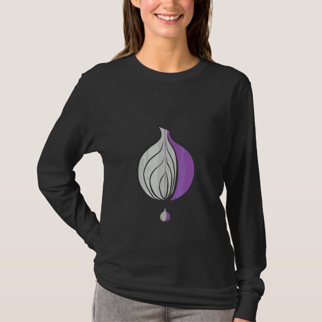 Camiseta Navegador Tor  O Software Roteador Onion para Libe (Frente)