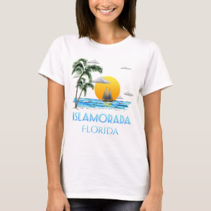 Camiseta Navegando em Islamorada Florida Keys