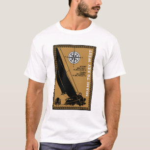 Camiseta Navegando Flórida Miami Key West