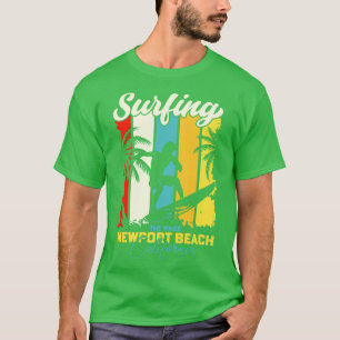 Camiseta Navegando Na Wedge Newport Beach, Califórnia