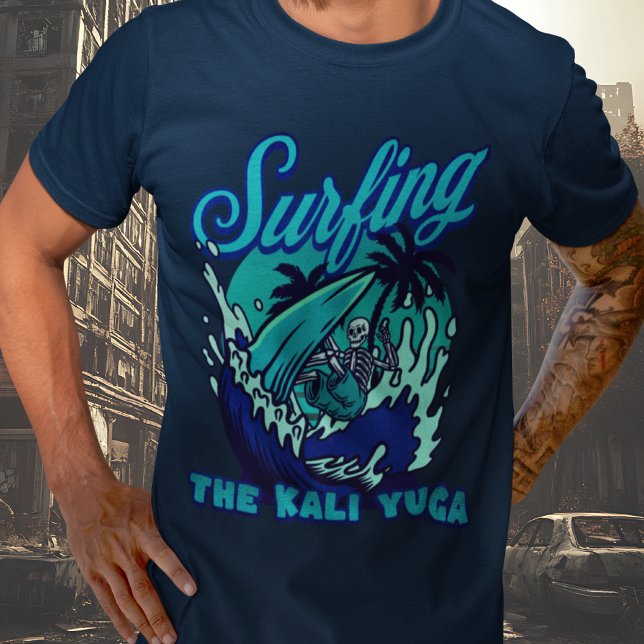 Camiseta Navegando no Kali Yuga Surf Club (Criador carregado)
