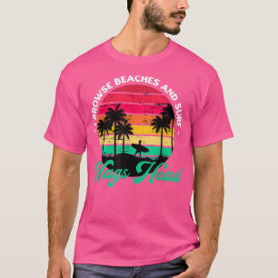 Camiseta Navego em praias e Surf Nags Cabeça Surfar no Nort