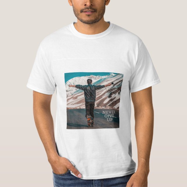Camiseta naver desistir (Frente)