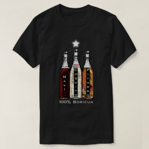 Camiseta Navidad Boricua Porto Rico Mavi Coquito Pitorro
