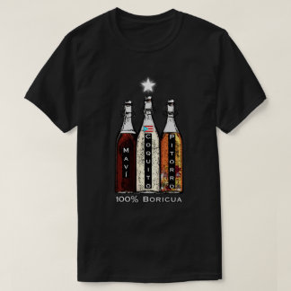 Camiseta Navidad Boricua Porto Rico Mavi Coquito Pitorro