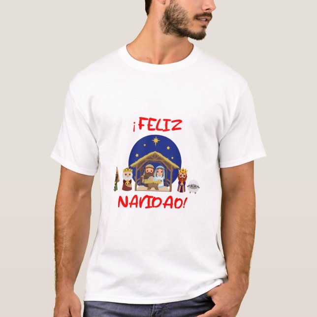 Camiseta navideña (Frente)