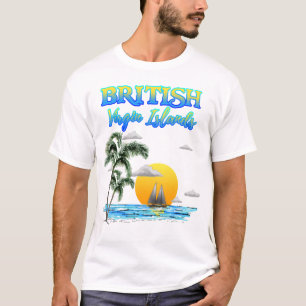 Camiseta Navigação de British Virgin Islands